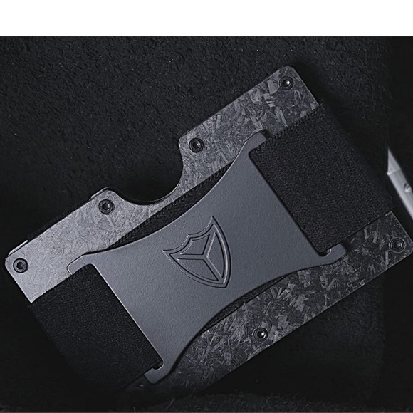 Brand New Forged Carbon Lightweight Tactical Minimalist Wallet for Men - Picture 3 of 6